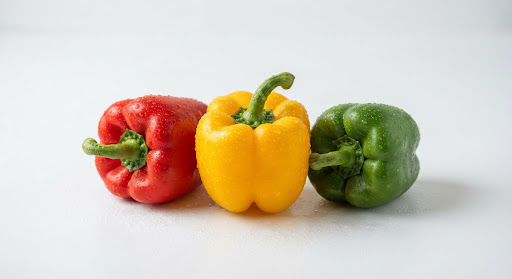 Organic Tri-Color Bell Peppers Trio