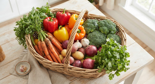 Weekly Family Veggie Basket