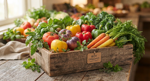 Farm Fresh Produce Crate